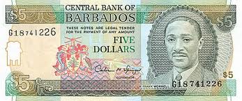 Barbados Dollar Banknote